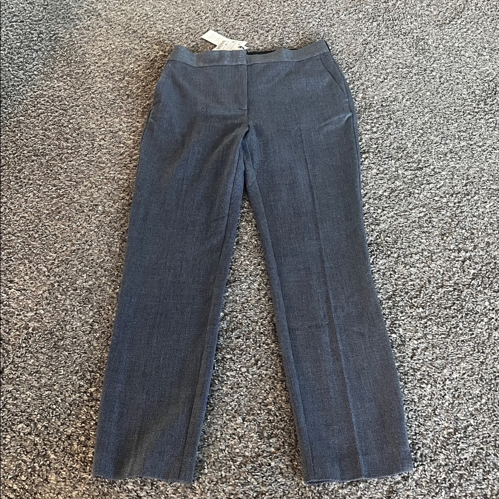 Zara dress blue slim fit pants, Size M NWT